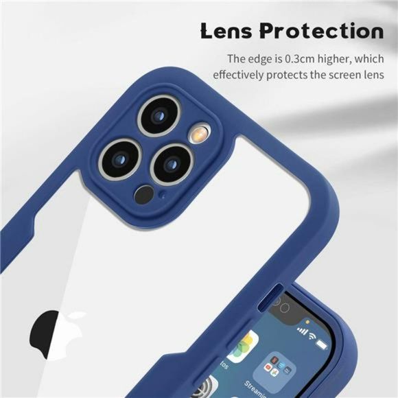 Case For iPhone 14 13 12 Pro Max 11 XS XR Clear Screen Protector 360° Full Cover - Picture 1 of 10